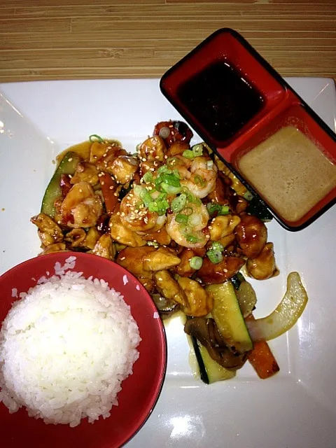 Shrimp and Chicken Hibachi|charlesさん