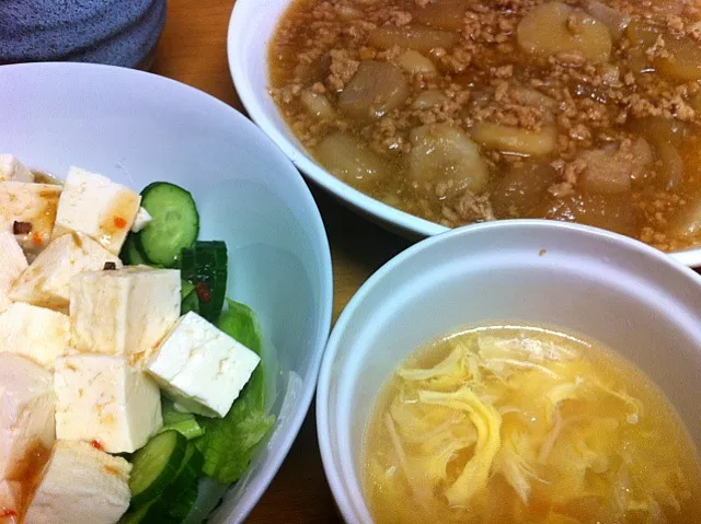 Snapdishの料理写真:2012.10.13夕ご飯|天城心中さん