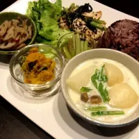 Snapdishの料理写真:野菜の日のカフェランチメニュー|rikoさん