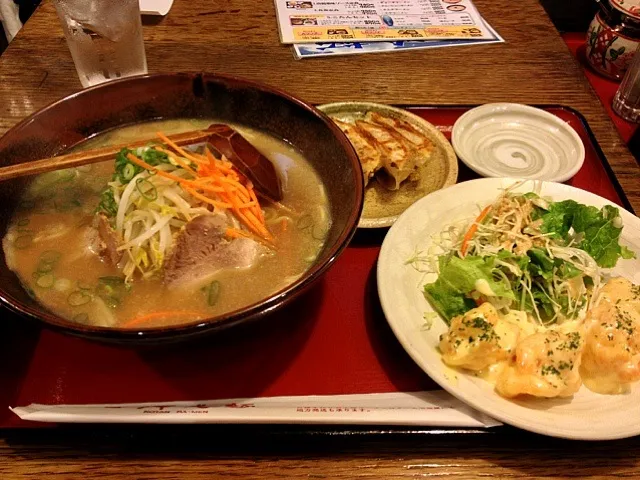 古譚ラーメン定食|堀江史朗さん