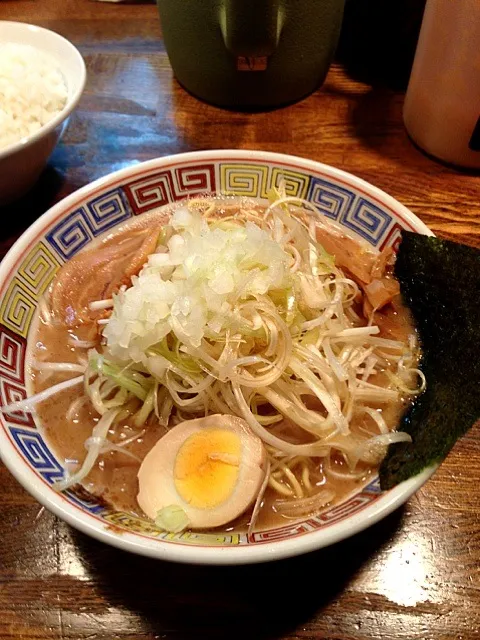 とんこつねぎ醤油ラーメン|安宅正之さん