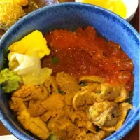 うにイクラ丼|かぁりィさん