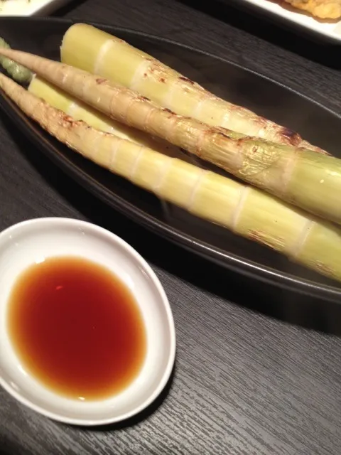 はちくの素焼き(わさび醤油で...)|のんきーもんきーさん