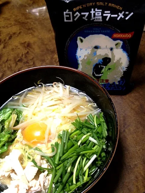 白クマ塩ラーメン🍜|カナうささん