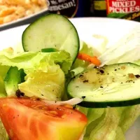 parmesan veggie salad|sid valeraさん