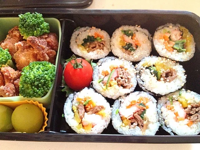 韓国風海苔巻き弁当|hiromiさん