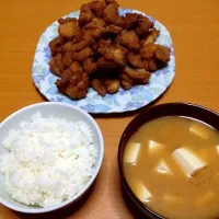 唐揚げ定食|いのりさん