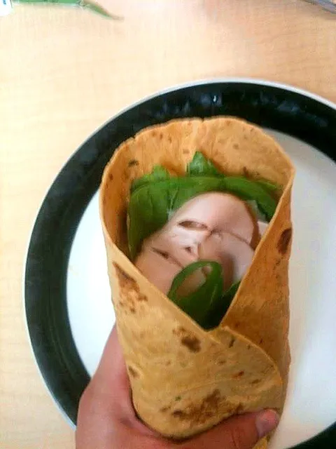 Tomato basil tortilla wrap|Lee Annさん