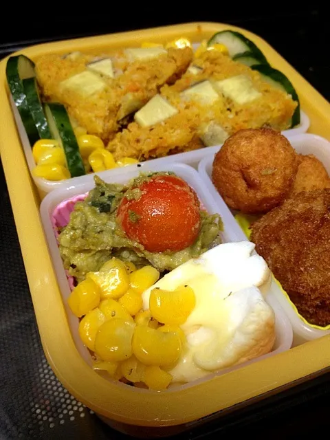 女子高生の自作弁当|みれーさん