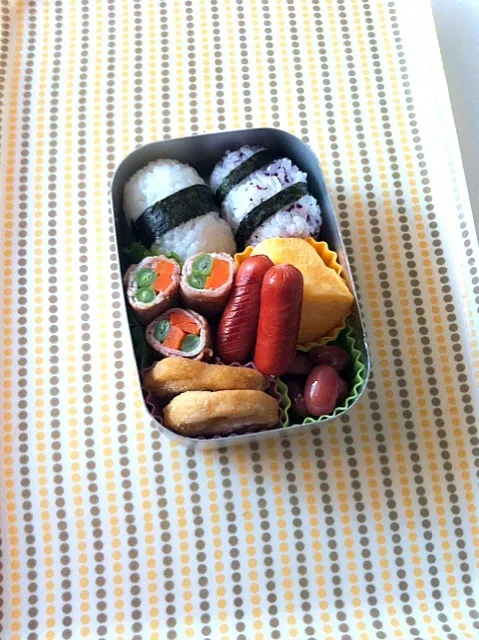 Snapdishの料理写真:俵のおにぎり弁当〜|ひろさん