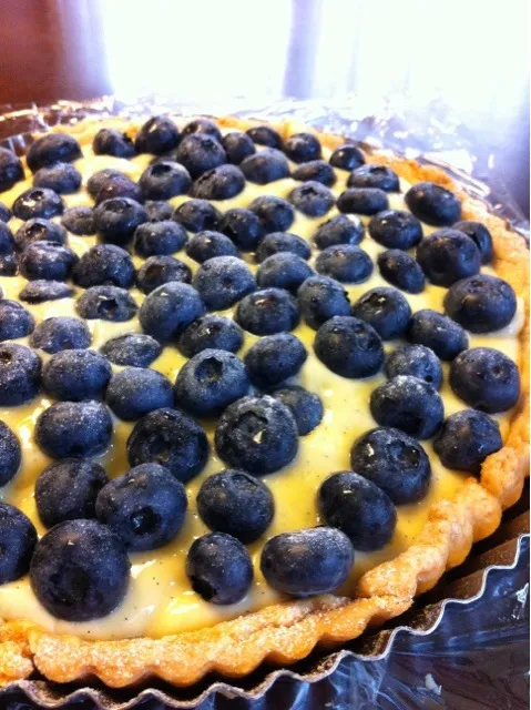 Fresh blueberry & custard tart|naopさん