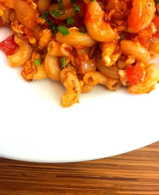 Stirfried Macaroni &Shrimp|YOLOさん