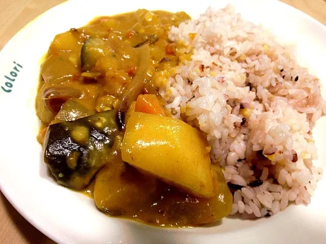 今日もカレー冬瓜入り！|mariさん