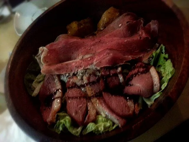 roast duck salad with parma ham|sim siew yingさん