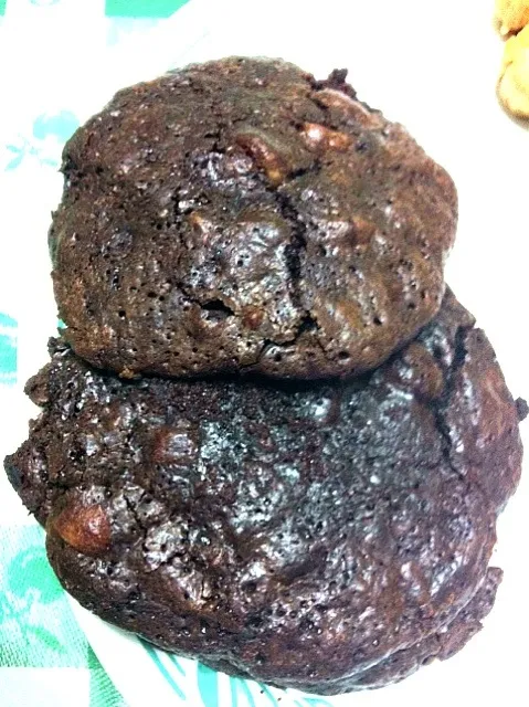 Dark Chocolate and Macadamia Cookies|La Laineさん