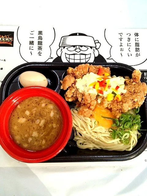 Snapdishの料理写真:つけ麺博 信州鳥づくしつけそば|ゆきちゃんさん