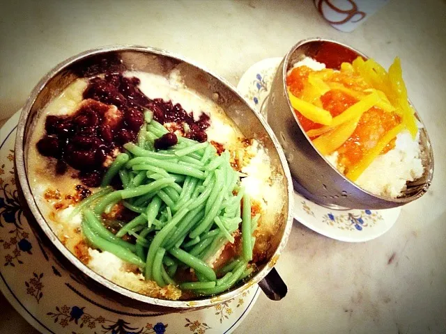 cendol shaved ice with palm sugar|Yvonne C.さん