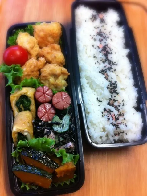 Snapdishの料理写真:今日のパパのお弁当(^ ^)|＊みお＊さん