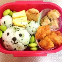 Snapdishの料理写真:くまさんおにぎり弁当|原 香保里さん