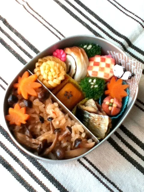 今日のお弁当☆秋弁(^^)|udomegu☆さん