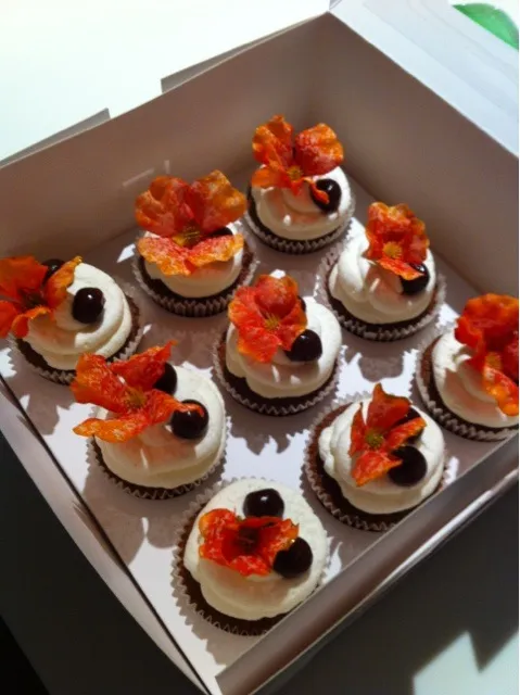 blackforest cupcakes|Marinaさん