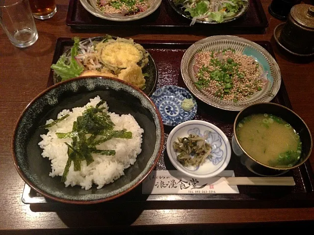 カンパチ刺身定食|Yas Nakさん