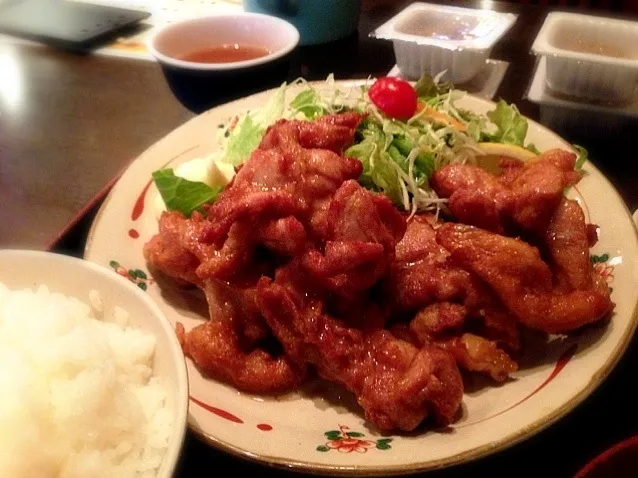 鳥から揚げ定食|hirotomoさん