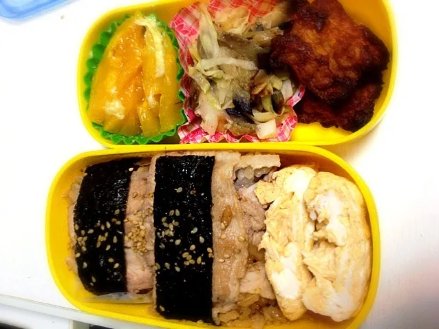 Snapdishの料理写真:10月16苦日の妹弁当|ayamenさん