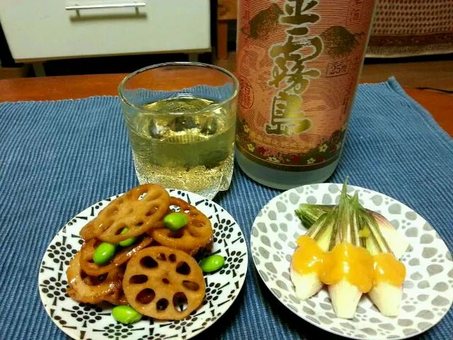 Snapdishの料理写真:本日の晩酌。|みきぽさん