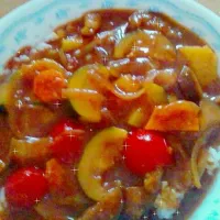 Snapdishの料理写真:夏野菜カレー|かなさん