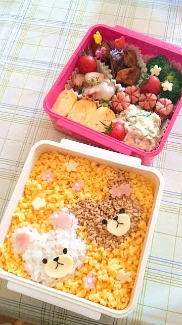 くまのがっこう弁当|とんさん