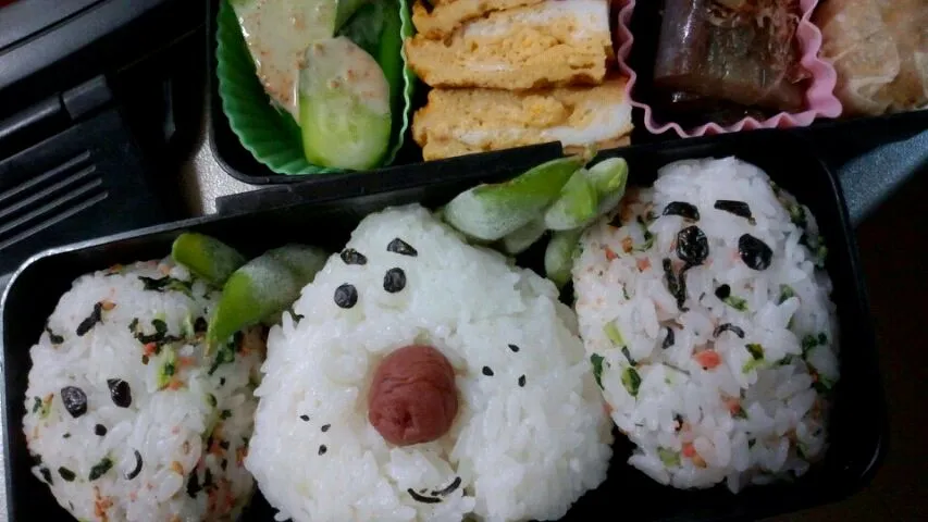 Snapdishの料理写真:パパのお弁当♥|キョンちゃんさん