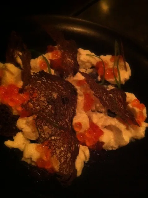 steelhead roe.maple cream.pumpernickel|helsieさん