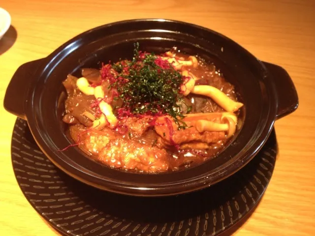 Vermicelli and mixed vegetables with fermented taro curd in claypot|Shing Tayさん