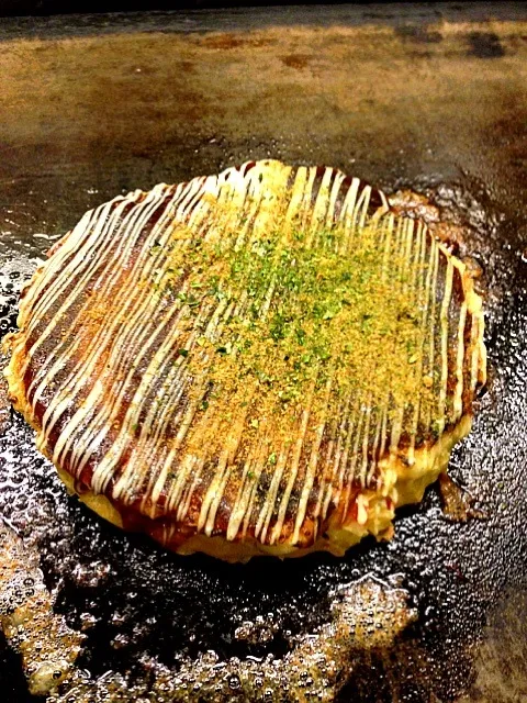 お好み焼きのミックスを家でつくったお|こぴーさん