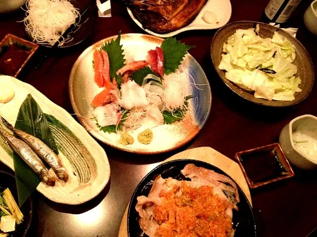 Our dinner for today:)w/Tiffany Ushida|Dezza Tsuchiyaさん