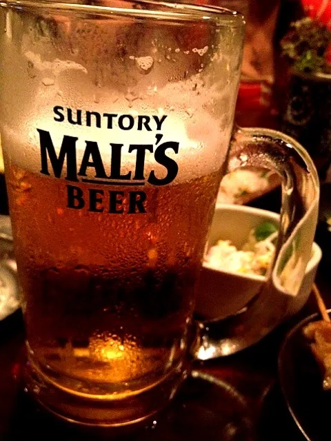 Beer beeer namaaa beeer:)relax2 dn:)W/Tiffany Ushida|Dezza Tsuchiyaさん