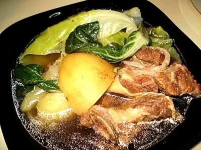 Dinner for today: Filipino beef stew with clear broth|aikajeanさん