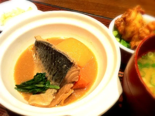 鯖の味噌煮定食|リフルシャッフルさん