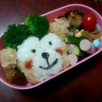 Snapdishの料理写真:キャラ弁　ダッフィー|あいかさん