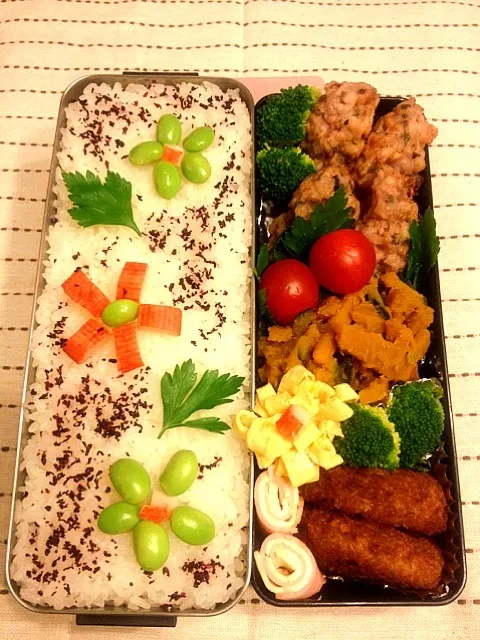 🌸パパのお弁当🌸|佳子さん