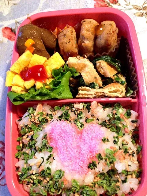 高3娘何だか茶色が多くてごめん弁当(^^;;|mari miyabeさん