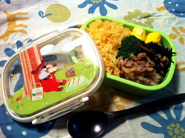 キャロットピラフのお弁当|たじさん