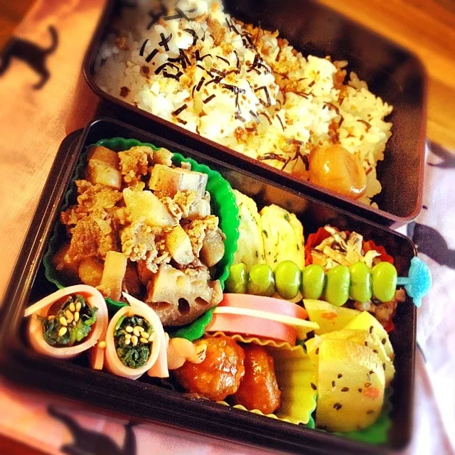 根菜炒め煮弁当|maiさん