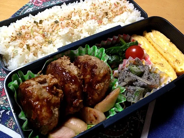 小6男子遠足弁当|しーさん