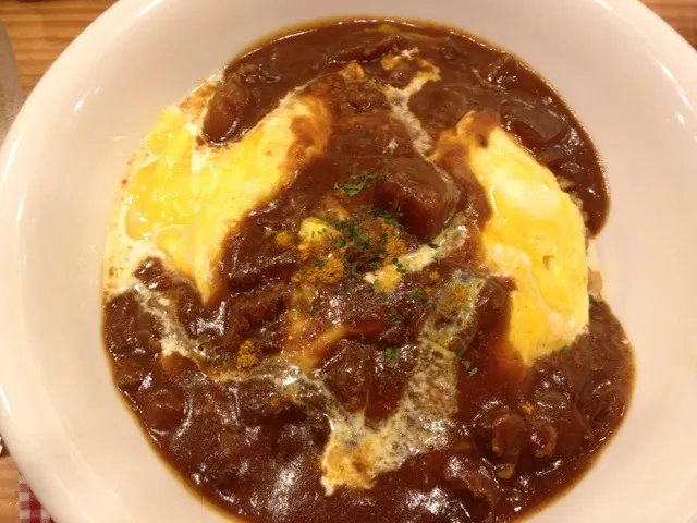 Snapdishの料理写真:オムカレー|まきさん