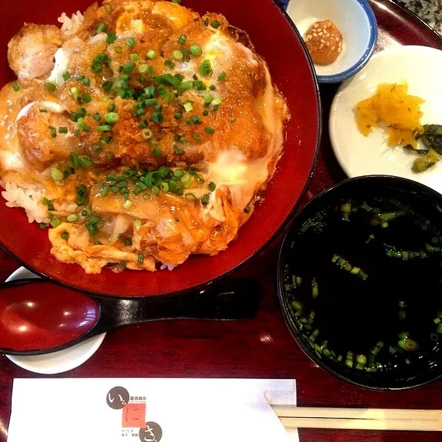 黒豚バラカツ丼|こじゅわいさん