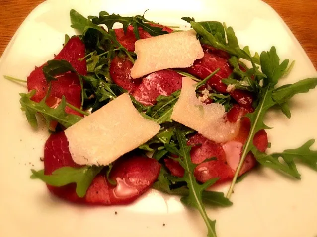 beef carpaccio salad|willzさん