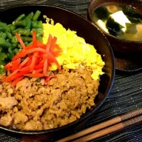 そぼろ丼|さゆりんさん