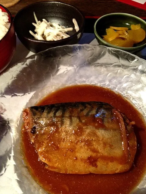 サバの味噌煮込み定食|ランチ食べ歩きさん